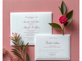 Papeterie mariage réalisée